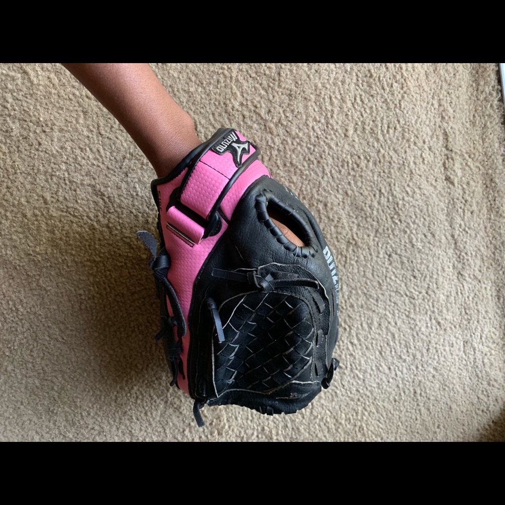 Pink Softball Glove